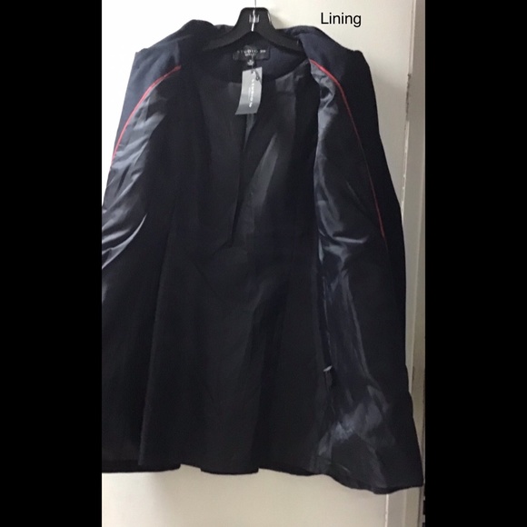 🌟 Studio 59 Fitted Wool Blend Coat - Picture 3 of 6